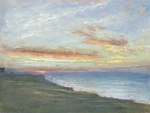 Norfolk Küste von Albert Goodwin