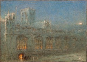 Die Kirche des Glockenturms, York (Aquarell)