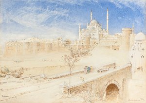 Die Zitadelle, Kairo von Albert Goodwin