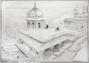Der Jasmin-Turm, Agra-Fort & Taj Mahal