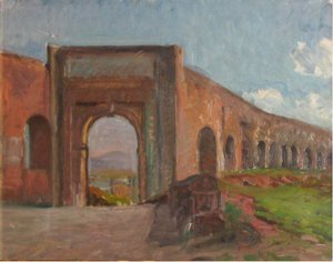 Porta Furba. Rom von Albert Gottschalk