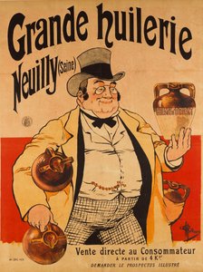 Grande huilerie - Neuilly Seine, ca. 1895 von Albert Guillaume