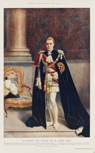 König Edward VIII. als Prinz von Wales von Albert Henry (after) Collings