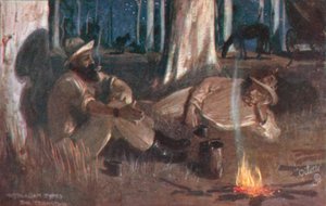 Australische Typen: Der Fuhrmann von Albert Henry Fullwood