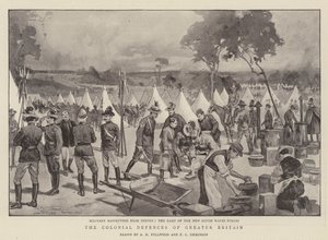 Die kolonialen Verteidigungen von Großbritannien von Albert Henry Fullwood