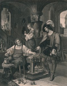 Die Tochter des Goldschmieds, ca. 1850
