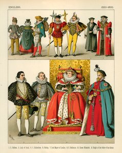 Englische Tracht 1550-1600