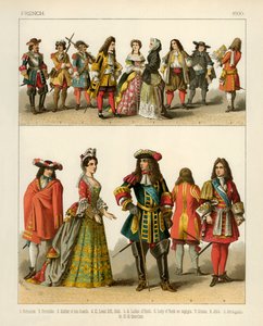 Französische Kostüme 1600 von Albert Kretschmer