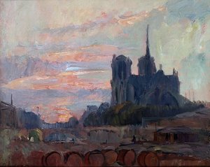 PINTURA. Künstler: ALBERT LEBOURG. Lage: PRIVATSAMMLUNG, MADRID, SPANIEN