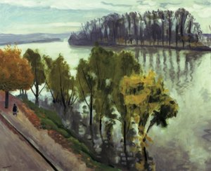 Der Fluss Seine bei La Frette von Albert Marquet