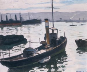 Der Hafen von Algier von Albert Marquet