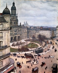 Place de la Trinité in Paris, 1911 von Albert Marquet