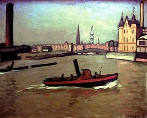 Der Hafen von Hamburg