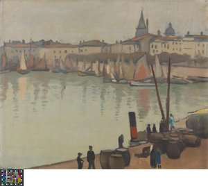 Der Hafen von La Rochelle von Albert Marquet
