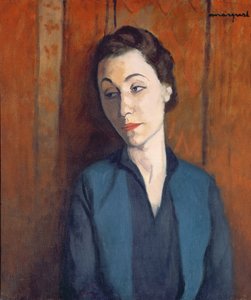 Die Frau in Blau