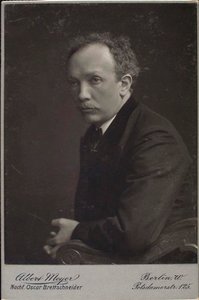 Richard Strauss, deutscher Komponist, späte 19. oder frühe 20. Jahrhundert