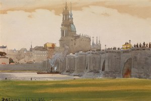 Ansicht von Dresden, 1898