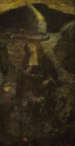 Vorübergehendes Lied, vor 1902 von Albert Pinkham Ryder
