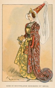 Robe et Houppelande Historiees XV. Jahrhundert von Albert Robida
