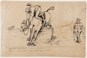 Karikatur des Ersten Weltkriegs, 22. September 1917 von Albert Warbrick