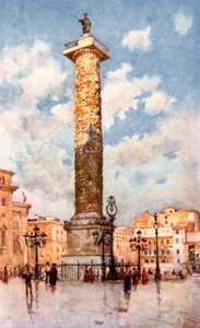 Säule des Marcus Aurelius, Piazza Colonna