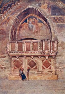 Kanzel, Unterkirche, S. Francesco, Assisi
