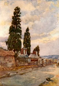 Die Straße der Gräber