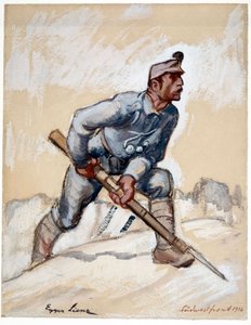 Südwestfront von Albin Egger Lienz