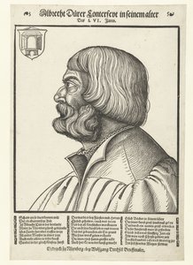 Porträt von Albrecht Dürer (1471-1528)