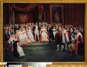 Die Audienz bei Kaiser Napoleon Bonaparte (1769-1821)