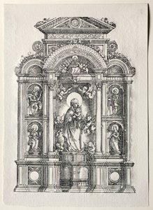 Altar mit der Schönen Maria von Regensburg, 1520 von Albrecht Altdorfer