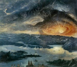 Schlacht bei Issus zwischen Alexander dem Großen und Darius III.