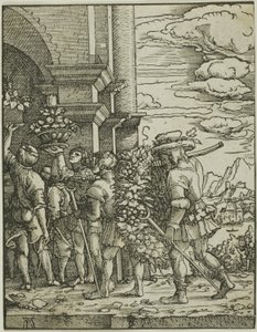 Joshua und Kaleb von Albrecht Altdorfer
