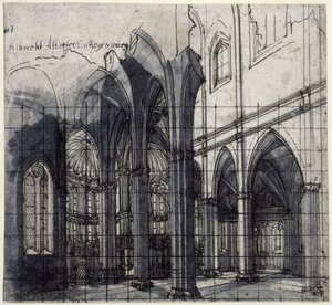 Kircheninneres von Albrecht Altdorfer