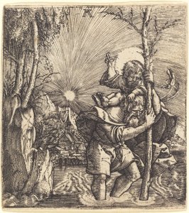 Heiliger Christophorus von Albrecht Altdorfer