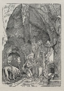 Der heilige Hieronymus in der Höhle