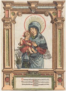 Die schöne Jungfrau von Regensburg, ca. 1519-1520 von Albrecht Altdorfer