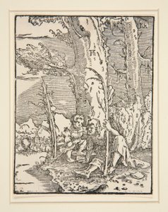 Das Jesuskind mit St. Christophorus, aus der Serie Der Fall und die Erlösung des Menschen