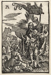 Der Fall und die Erlösung des Menschen: Christus erscheint der Heiligen Maria Magdalena von Albrecht Altdorfer