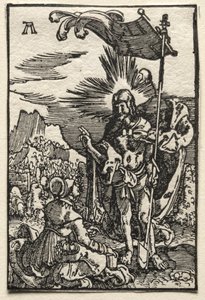 Der Fall und die Erlösung des Menschen: Christus erscheint der heiligen Maria Magdalena, ca. 1515 von Albrecht Altdorfer