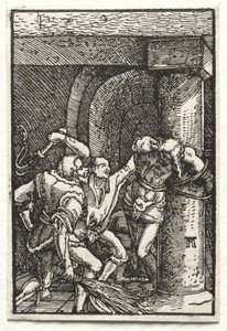 Der Fall und die Erlösung des Menschen: Geißelung Christi von Albrecht Altdorfer