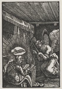 Der Fall und die Erlösung des Menschen: Die Verkündigung, um 1513