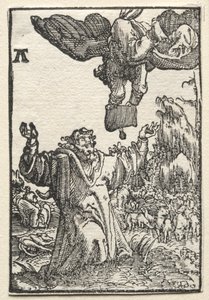 Der Fall und die Erlösung des Menschen: Die Botschaft des Engels an Joachim, ca. 1515