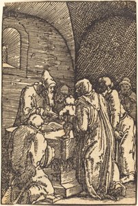 Die Darstellung Christi im Tempel von Albrecht Altdorfer