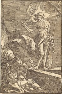 Die Auferstehung von Albrecht Altdorfer