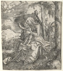 Die Jungfrau in einer Landschaft, ca. 1515