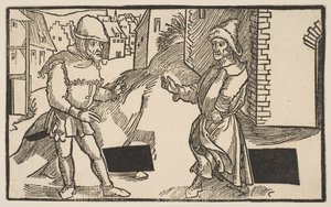 Adelphi, aus „The Comedie of Terence“, Nachdruck aus dem 19. Jahrhundert von Albrecht Dürer