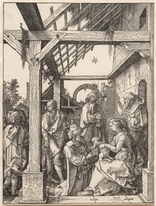 Anbetung der Heiligen Drei Könige von Albrecht Dürer