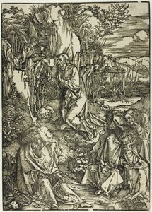 Agonie im Garten, aus Die Große Passion von Albrecht Dürer