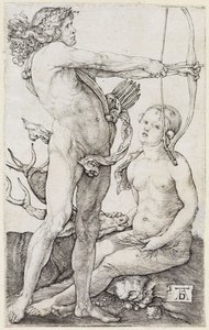 Apollo und Diana von Albrecht Dürer